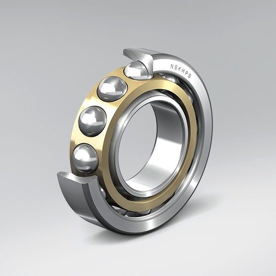 ACBB, Brass Cage, Cut NSKHPS angular-contact ball bearing